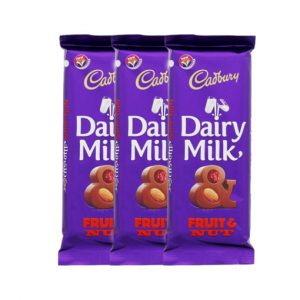 Cadbury Fruit and Nut Dairy Milk Chocolate 95g